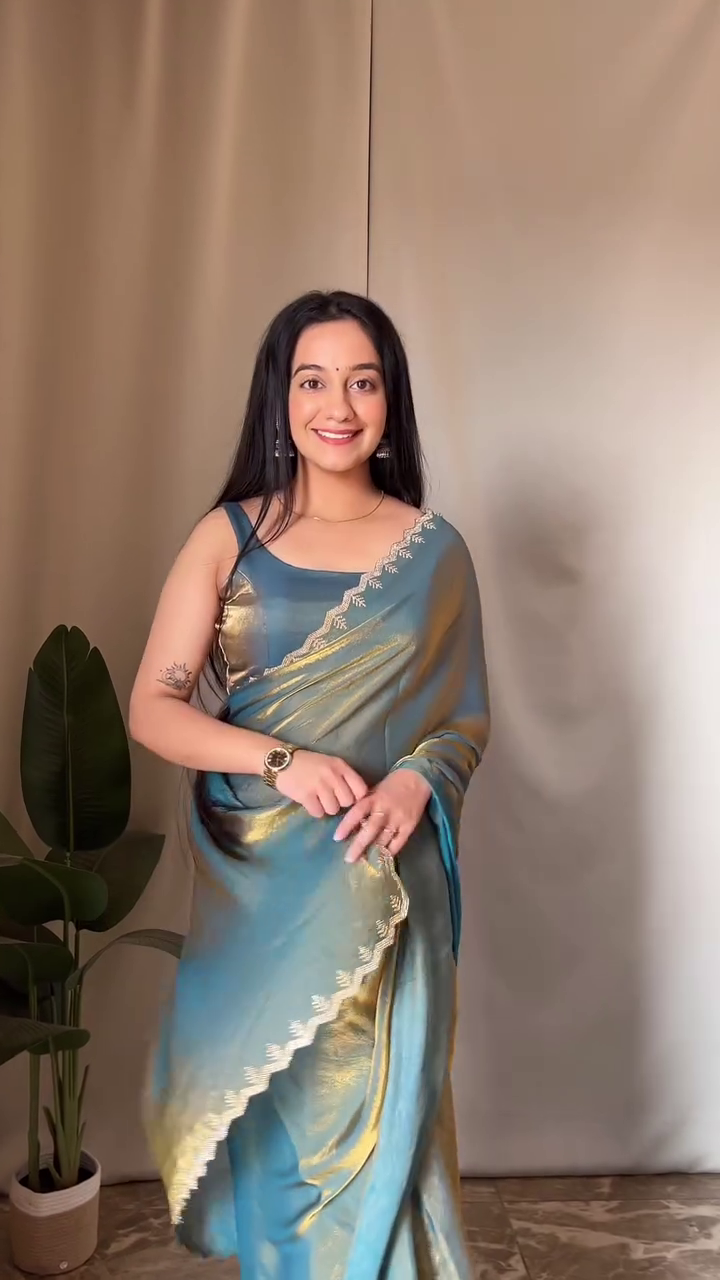 Festive Sp Floral Trending Saree Online Peacock touch color