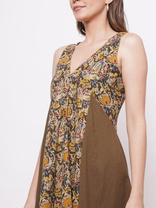 Trendy A-Line Maxi Dress