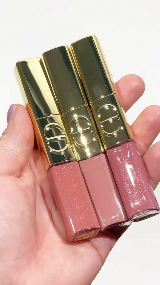 Rose Silk Glitter Liquid Lipstick SNK SL1 17JAN5