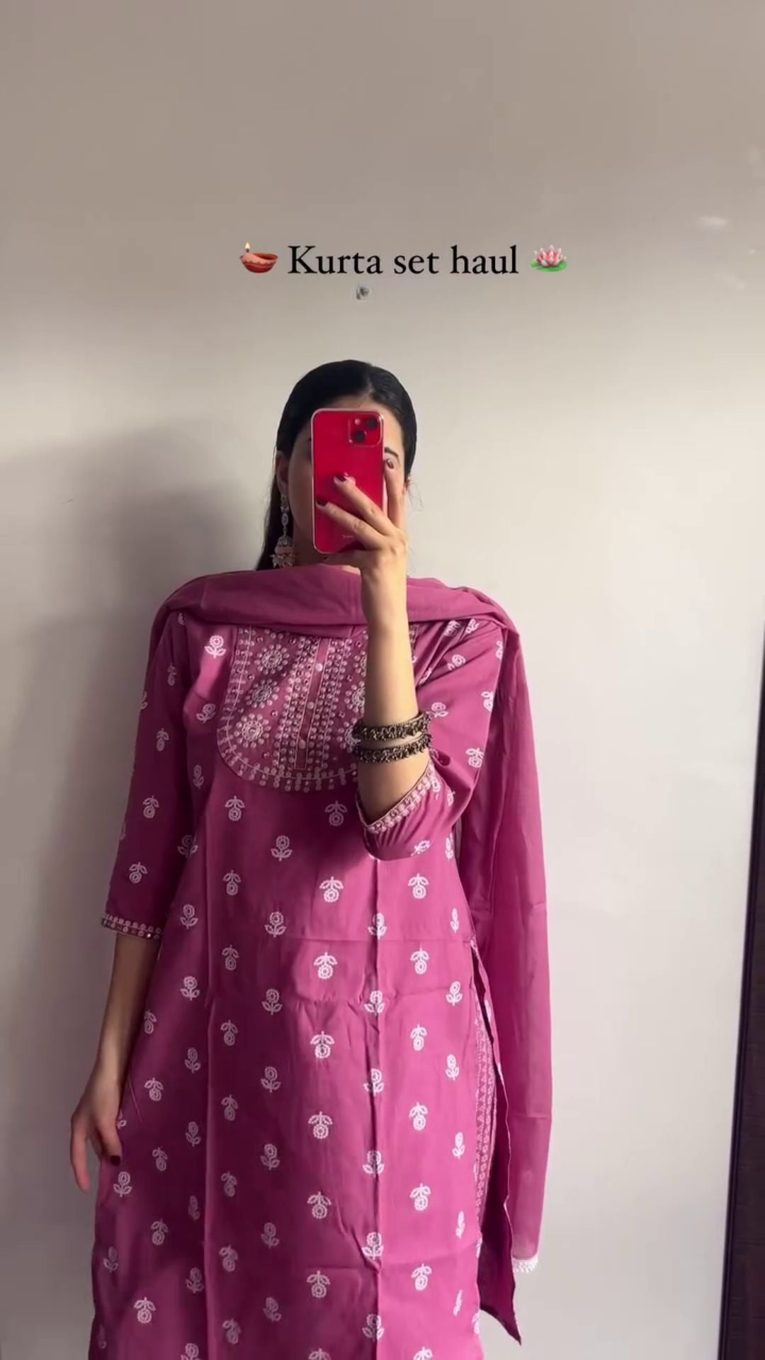 Festive Sp New Arrival Georgette Pink Floral Dress