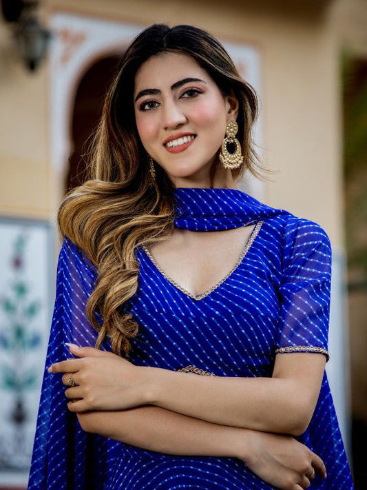 Printed Festive Ready to Wear Lehenga & Blouse With Dupatta