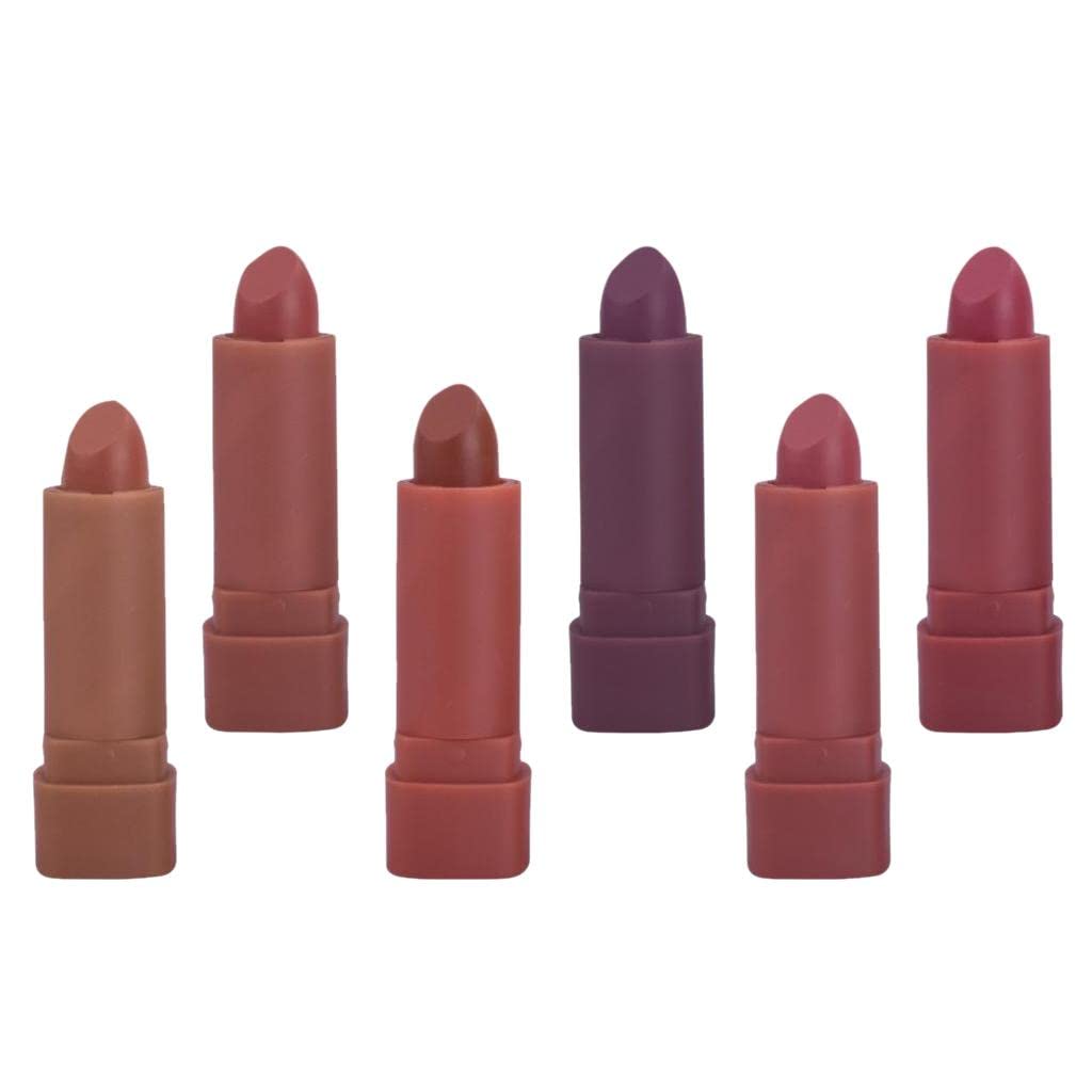 Dhamakaa Exclusive Sale Six Shades Mini Velvet Matte Lipstick Set Long Lasting Beauty AK8(17M)