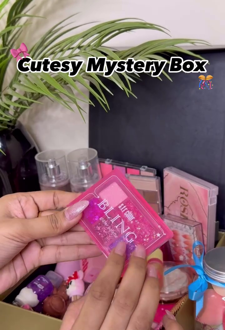 Cutesy Glam Mystery Makeup Box SNK SL10 13JAN10