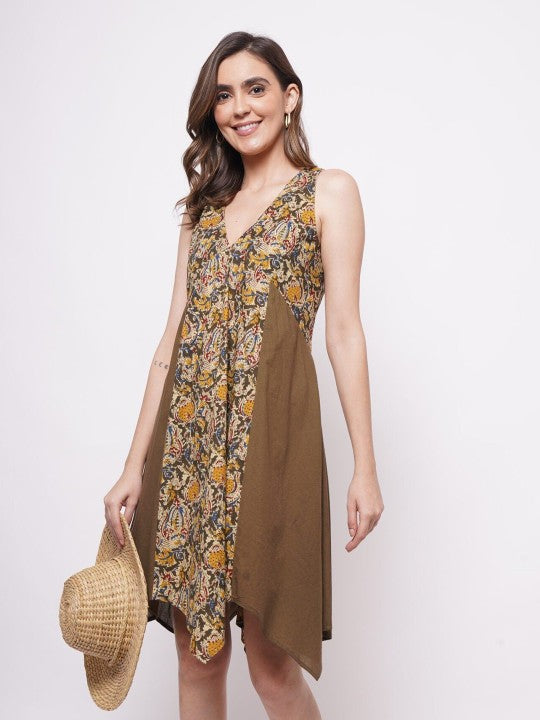 Trendy A-Line Maxi Dress