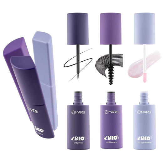 Dhamakaa Exclusive Sale MARS TRIO Treat 3-IN-1 Eye Makeup Kit with Eyeliner AK2(5JN)