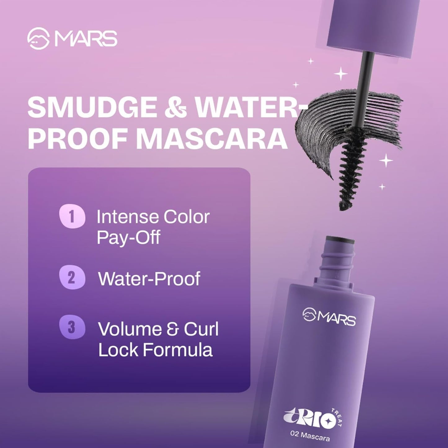 Dhamakaa Exclusive Sale MARS TRIO Treat 3-IN-1 Eye Makeup Kit with Eyeliner AK2(5JN)