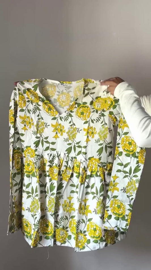 Festive Sp Loose Short Top Designers for Summers