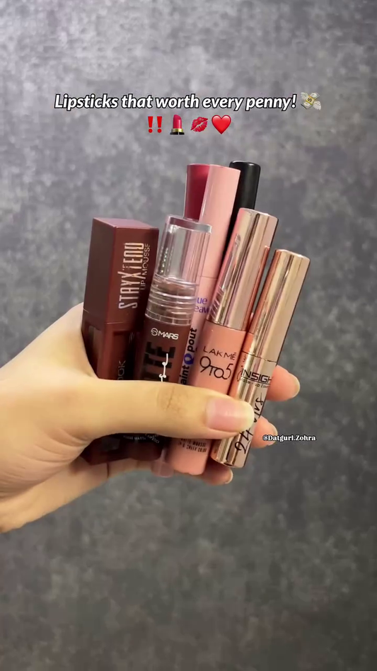 Dhamakaa Exclusive Sale Lip gloss bundle of 7 (8JL)2