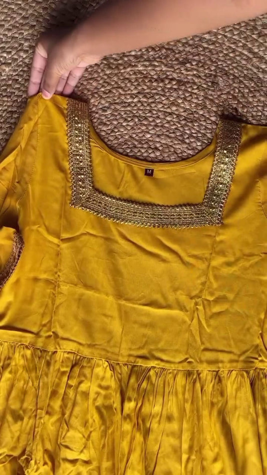 Dhamakaa Exclusive Sale Yellow Sharara Set With Classic Belt special Raksha Bandhan Offer