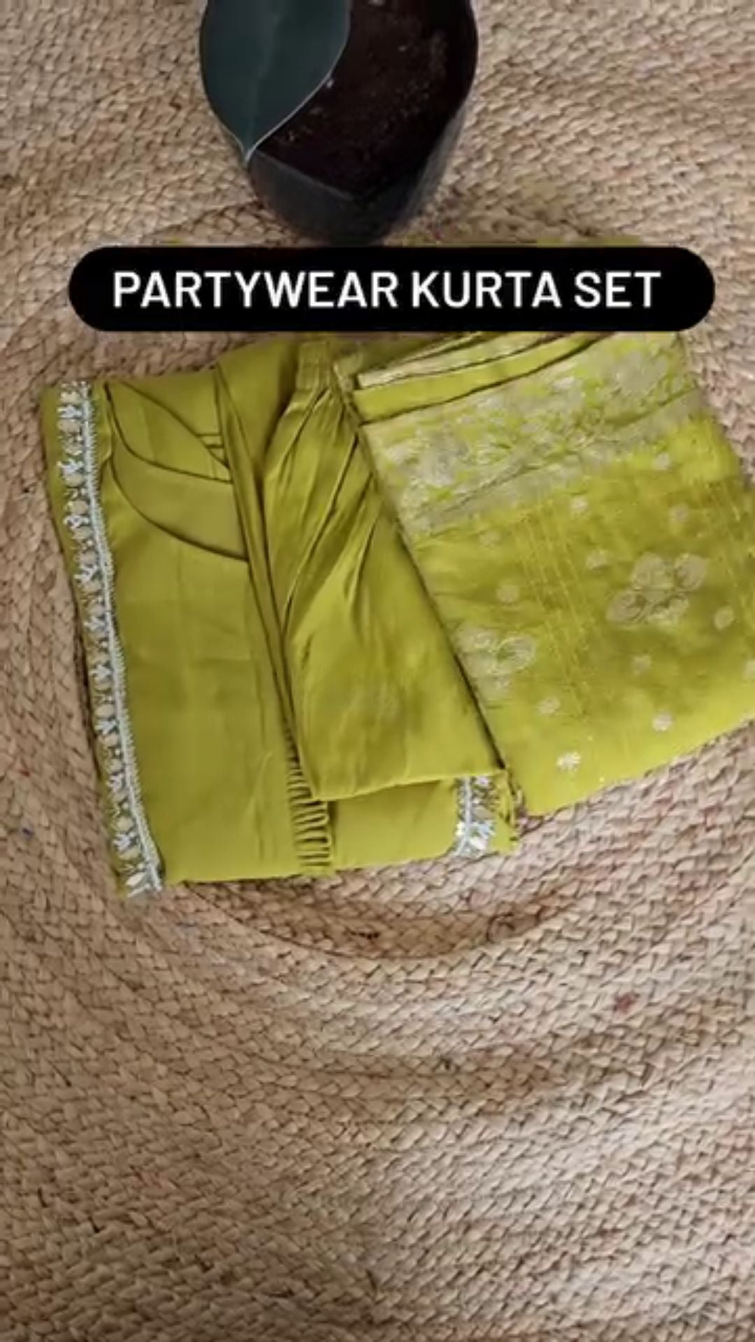 Festive Sp Daily wear Georgette Green Blue & Red Dress