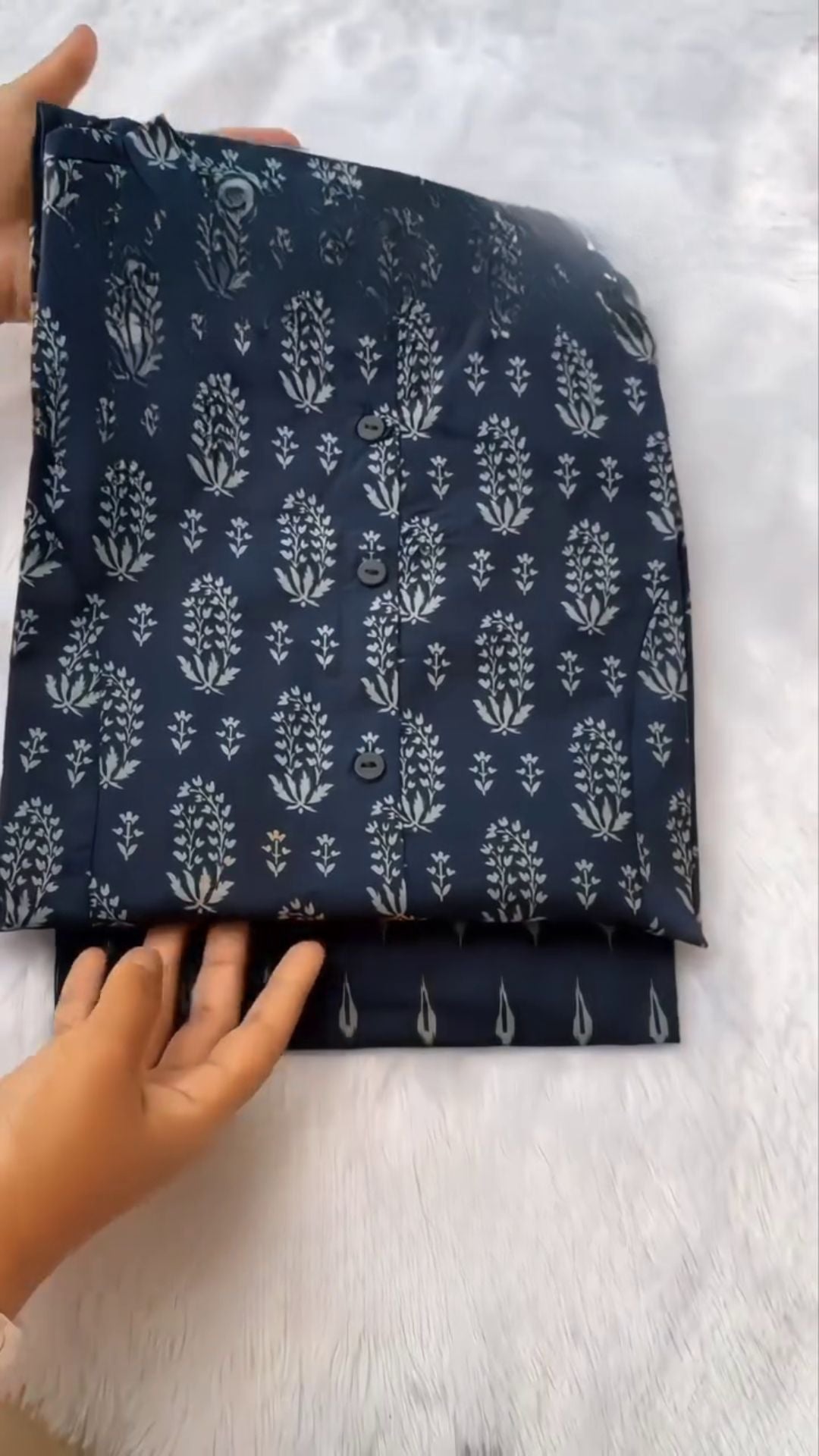 Festive Sp Daily wear Georgette Blue Dress