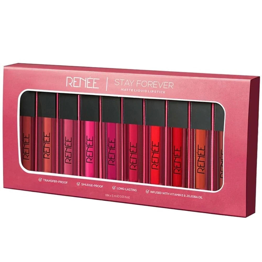 Dhamakaa Exclusive Sale RENEE Stay Forever Matte Liquid Lipstick AK1(5JN)