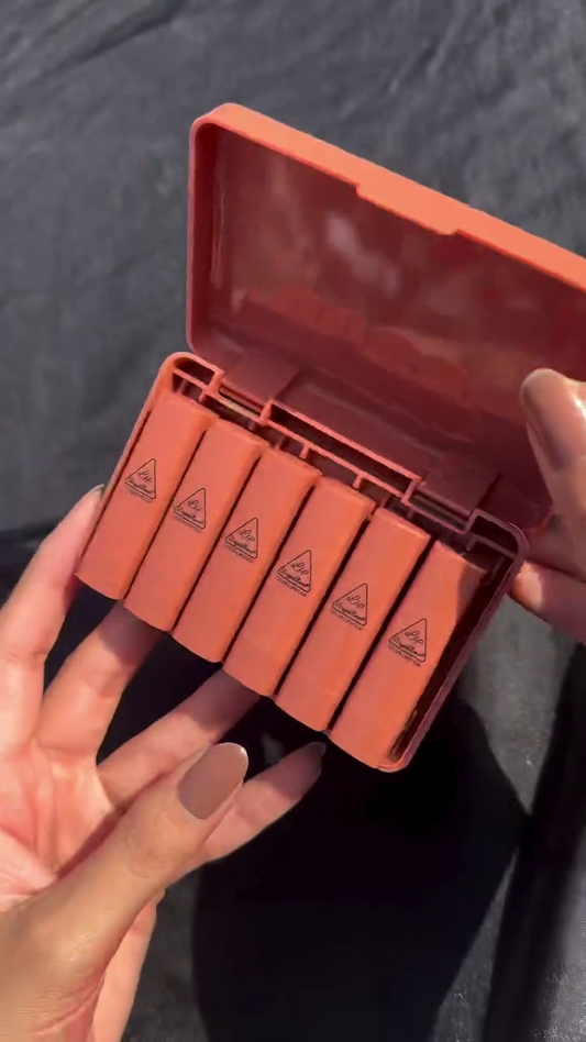 Dhamakaa Exclusive Sale Six Shades Mini Velvet Matte Lipstick Set Long Lasting Beauty AK8(17M)