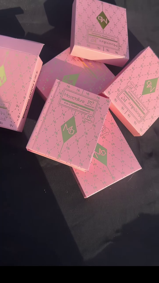 Dhamakaa Exclusive Sale Mocullare 4 In 1 Makeup Book Palette With Eyeshadow,Blusher,Highlighter, Lipstick NK4(17M)