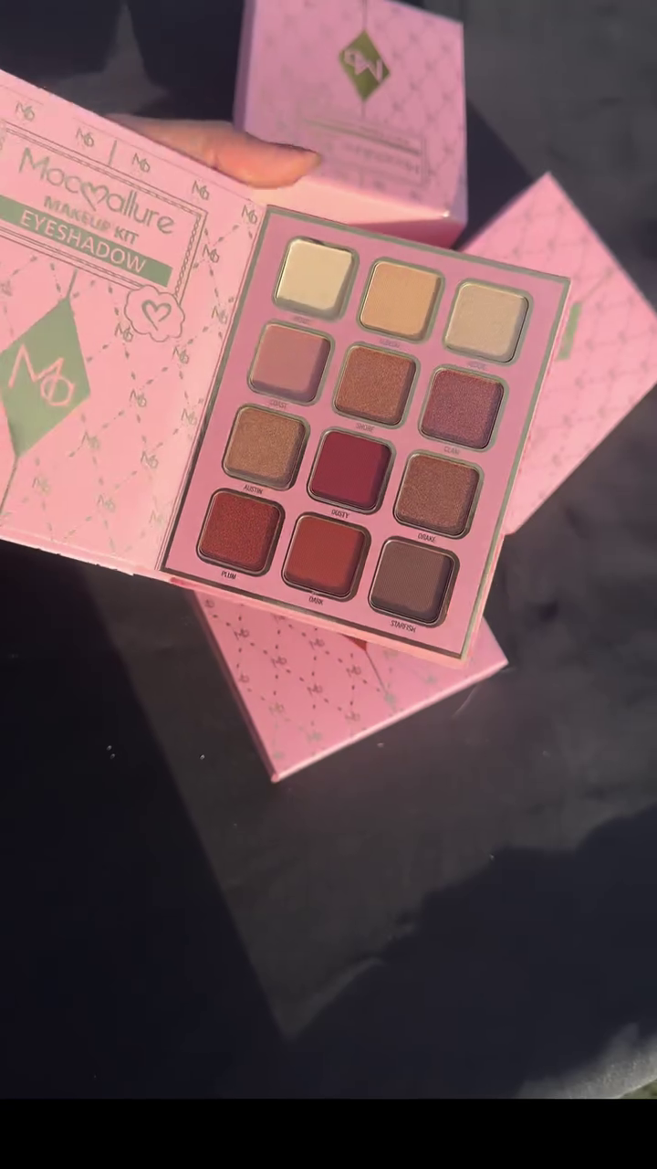 Dhamakaa Exclusive Sale Mocullare 4 In 1 Makeup Book Palette With Eyeshadow,Blusher,Highlighter, Lipstick NK4(17M)