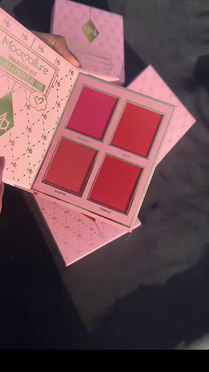 Dhamakaa Exclusive Sale Mocullare 4 In 1 Makeup Book Palette With Eyeshadow,Blusher,Highlighter, Lipstick NK4(17M)