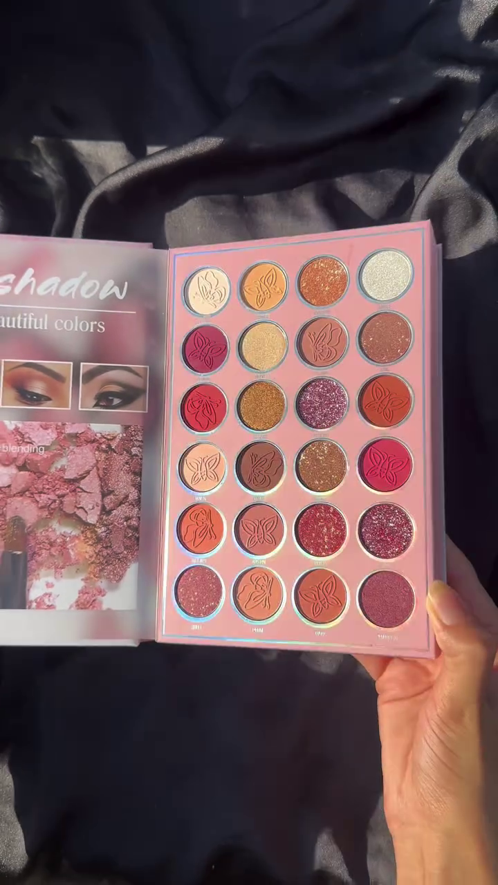 Dhamakaa Exclusive Sale NYLI Professional 5 pages Makeup book Palette Lip color, Highlighter, Blusher, Eyeshadow NK7(17M)