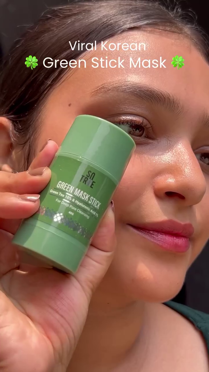 Dhamakaa Exclusive Sale Offer Green Tea Mask Stick | Deep Cleansing Face Mask for Hydrated and Clear Skin AK2(24M)